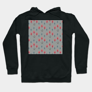 Fox Pattern Hoodie